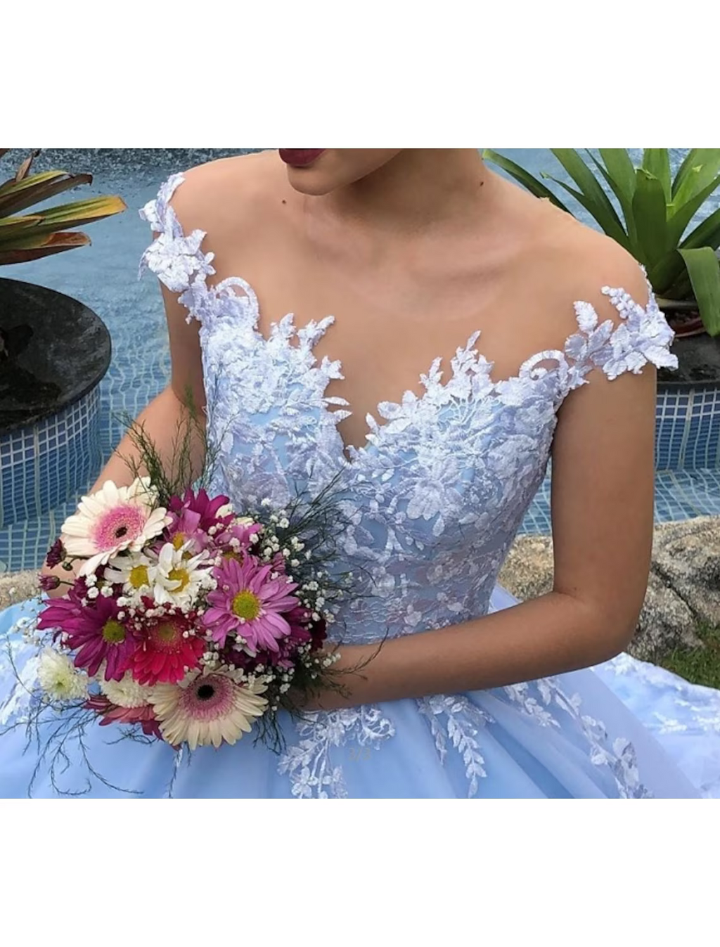 Engagement Wedding Dresses Formal Wedding Dresses Court Train Ball Gown Cap Sleeve V Neck Polyester With Appliques