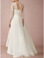 Mature Wedding Dresses For Elegant Brides V Neck Chiffon Gown With Pleats Ruched And Asymmetrical Details