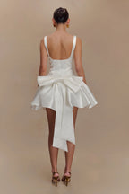 A-Line Princess Knee-Length Square Neck Sleeveless Custom Sexy Party Dresses Short Graduation Dresses