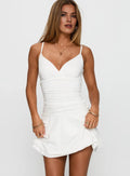 Affordable A-Line V Neck Sleeveless Backless Short-Mini Homecoming Dress