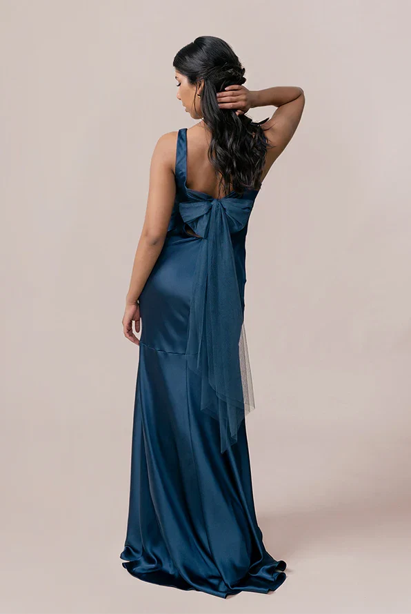 Affordable Mermaid Scoop Neck Sleeveless Floor-Length Prom Dress