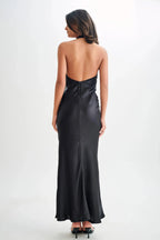 Black Affordable Evening Dresses Hot Sale Long Prom Dresses Off The Shoulder No Slit Sleeveless Evening gowns