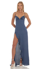 Affordable Sheath/Column V Neck Sleeveless Up Floor-Length Prom Dress