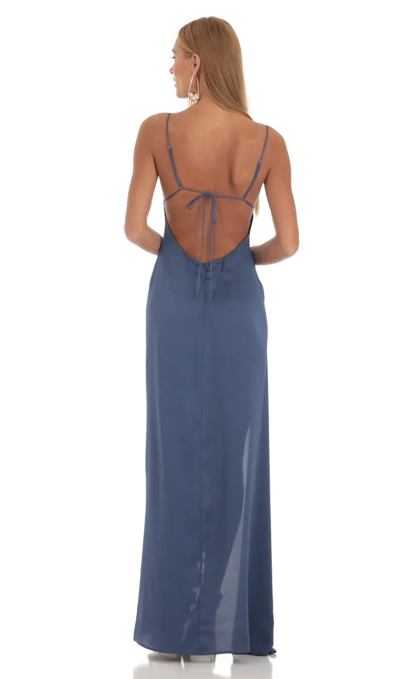 Affordable Sheath/Column V Neck Sleeveless Up Floor-Length Prom Dress
