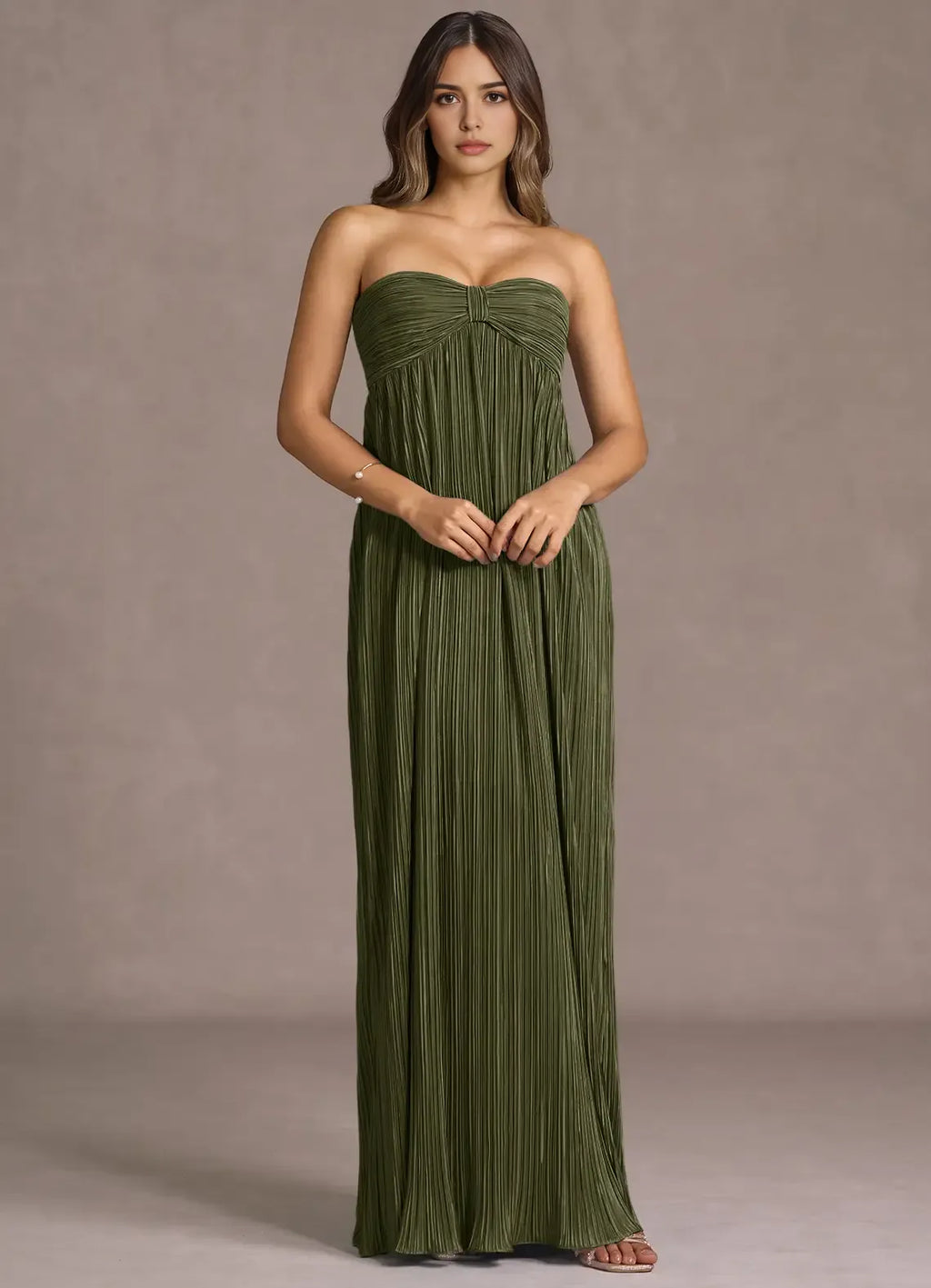 Airy A Line Sweetheart Strapless Open Back Floor Length For Sale Prom Dress