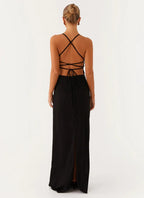 Alluring Sheath Square Neck Sleeveless Crisscross Back Floor Length Plus Size Evening Dress
