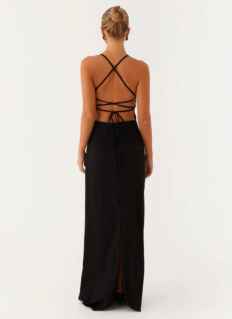Alluring Sheath Square Neck Sleeveless Crisscross Back Floor Length Plus Size Evening Dress