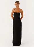 Alluring Sheath Square Neck Sleeveless Crisscross Back Floor Length Plus Size Evening Dress