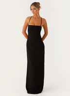Alluring Sheath Square Neck Sleeveless Crisscross Back Floor Length Plus Size Evening Dress