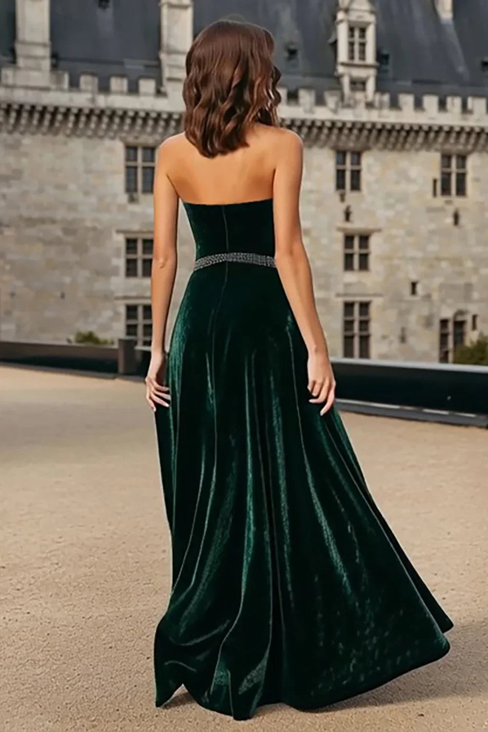 Alluring A-Line Halter Neck Sleeveless Floor-Length Prom Dress
