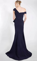 Asymmetric Sleeveless Mermaid Trendy Off the shoulder Floor length Prom Dress For Sale For Ladies