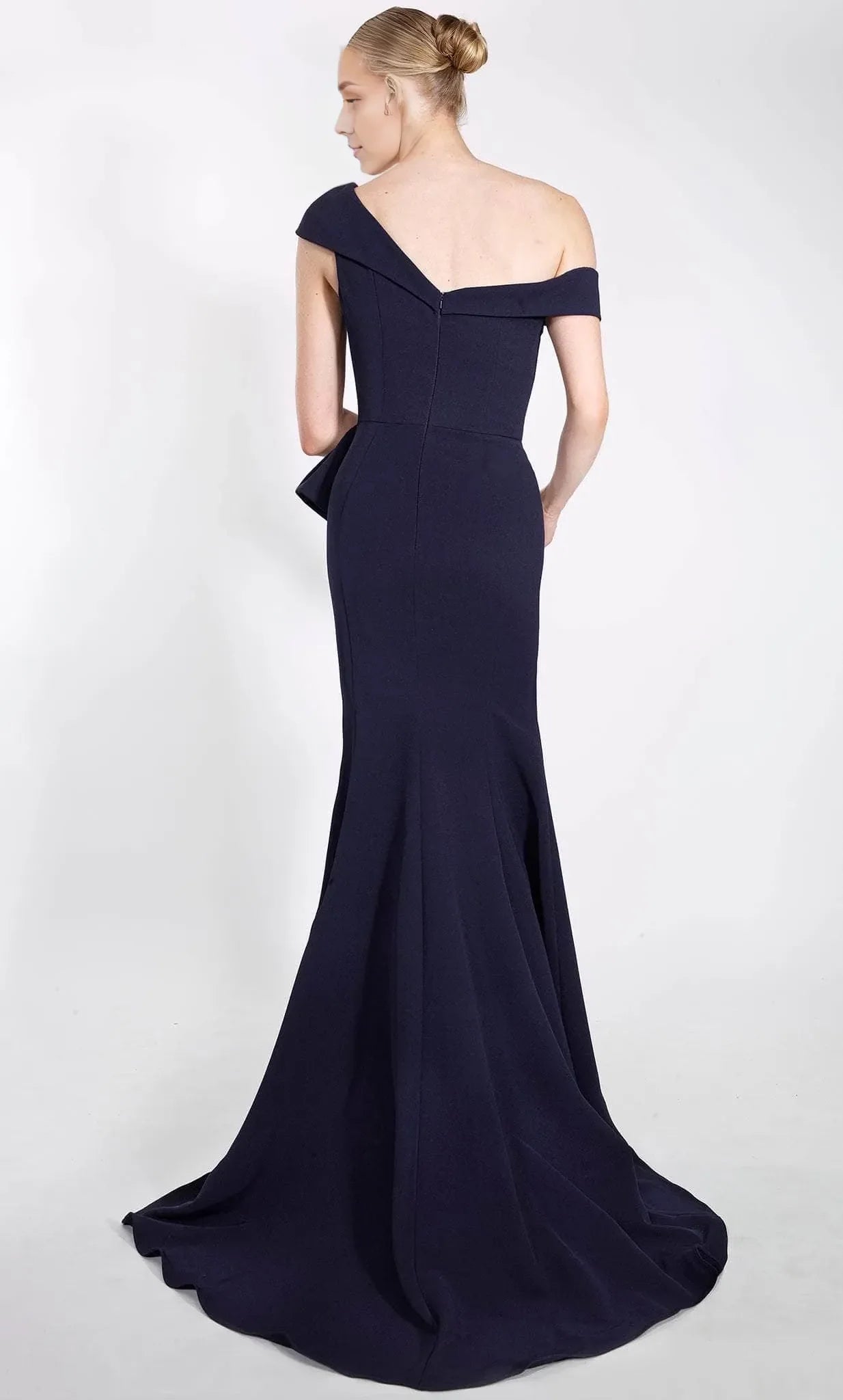 Asymmetric Sleeveless Mermaid Trendy Off the shoulder Floor length Prom Dress For Sale For Ladies
