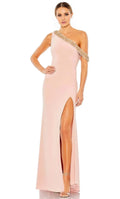 Asymmetric Sleeveless Sheath Romantic Floor length Prom Dress For Sale For Women
