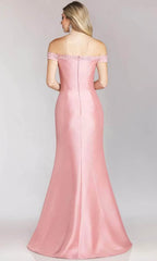 Asymmetric Sleeveless Trumpet Charming Off the shoulder Floor Length Prom Dress Hot Sale For Adults