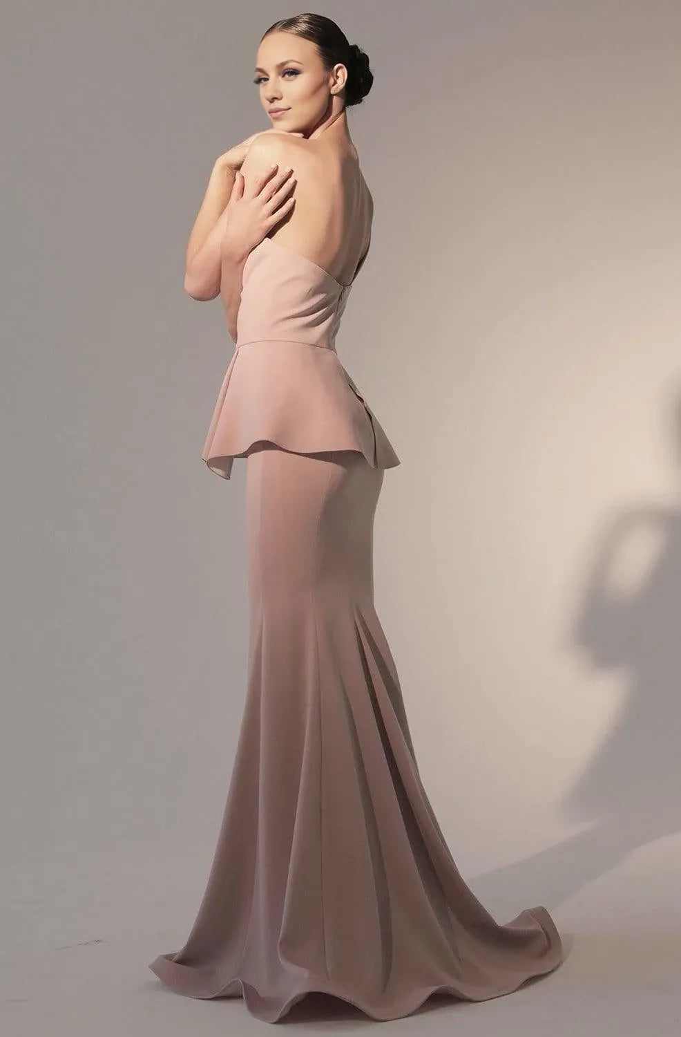Asymmetric Sleeveless Trumpet Elegant One-shoulder Floor length Prom Dress For Sale For Women