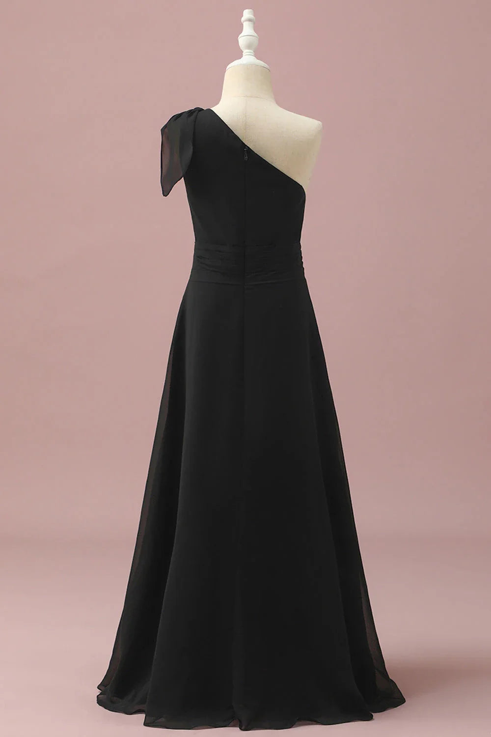 Asymmetrical Sleeveless A-Line Fashion One Shoulder Floor length Party Dress For Sale For Ladies