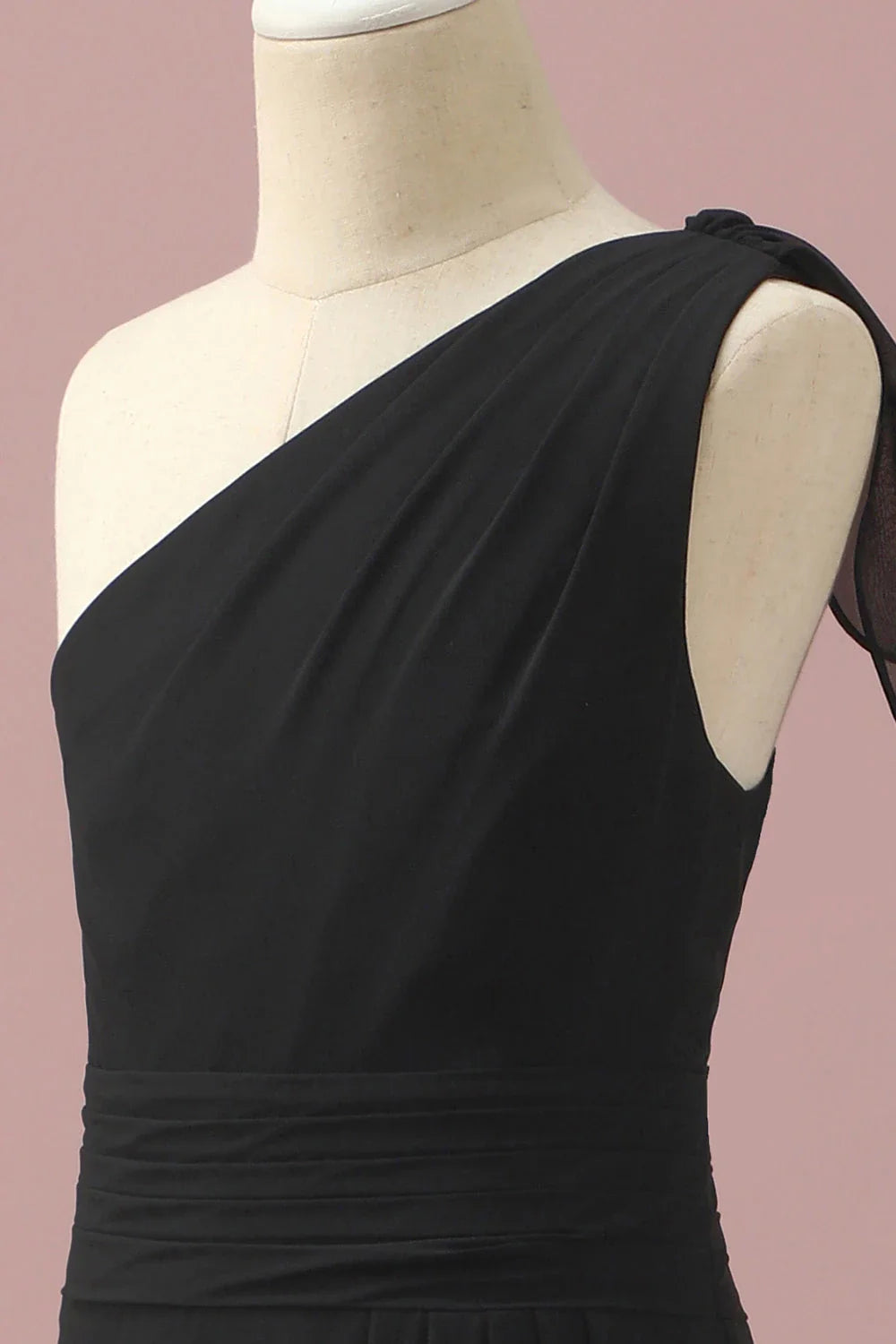 Asymmetrical Sleeveless A-Line Fashion One Shoulder Floor length Party Dress For Sale For Ladies