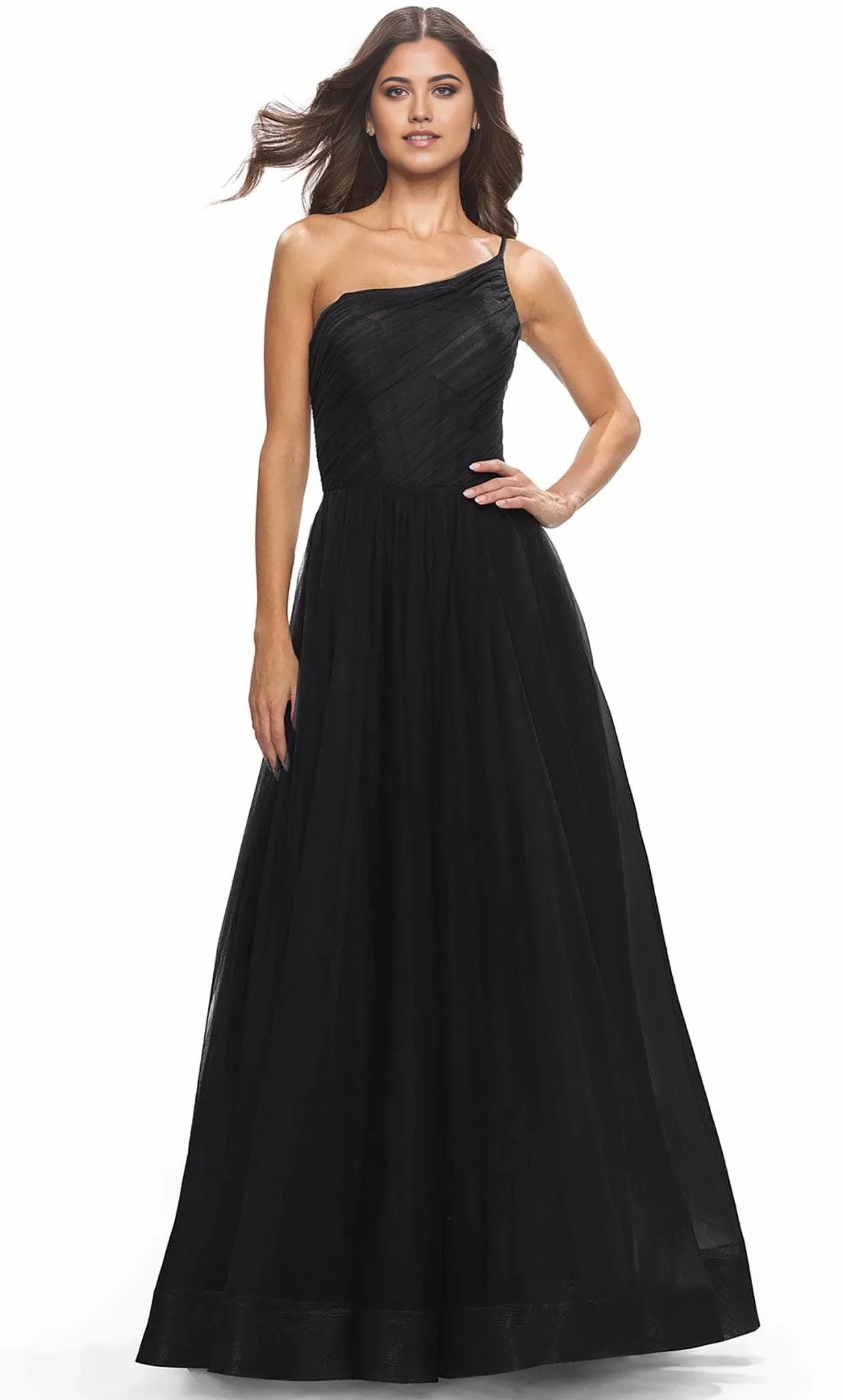 Asymmetrical Sleeveless A-Line Trendy Floor length Long Prom Dress Hot sale For Women