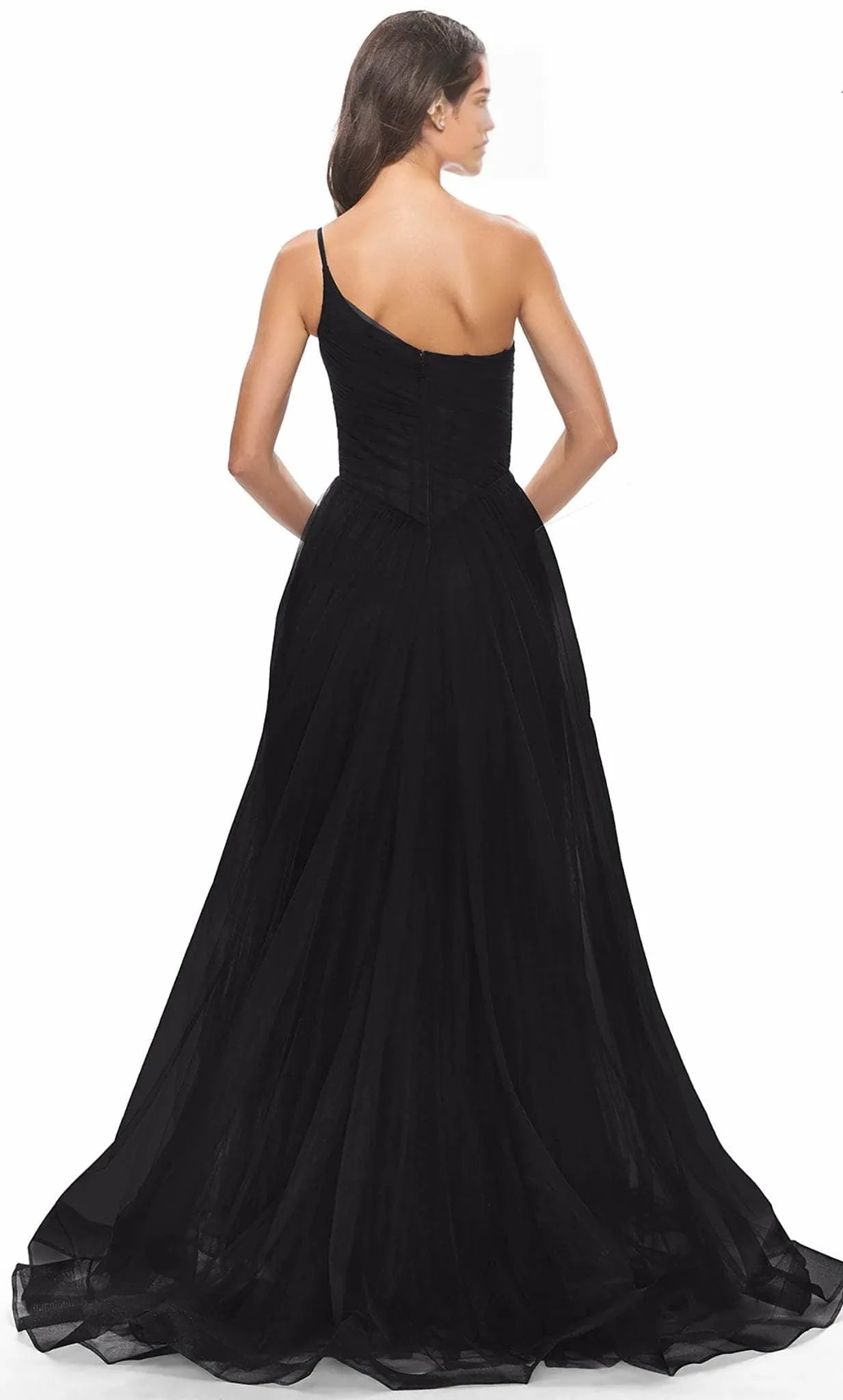 Asymmetrical Sleeveless A-Line Trendy Floor length Long Prom Dress Hot sale For Women