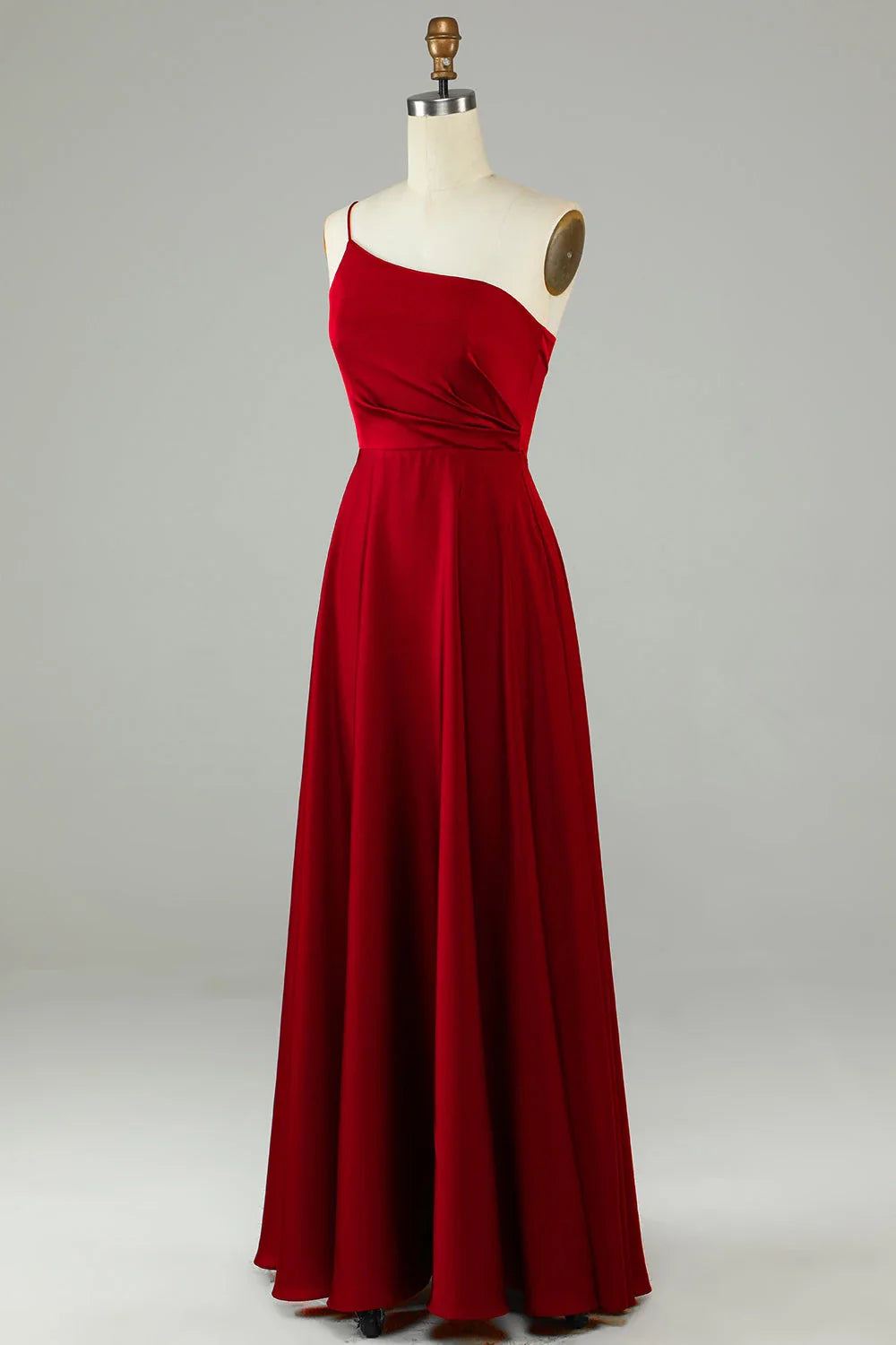 Asymmetrical Sleeveless A-Line Trendy Off the shoulder Floor length Party Dress For Sale For women