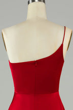 Asymmetrical Sleeveless A-Line Trendy Off the shoulder Floor length Party Dress For Sale For women