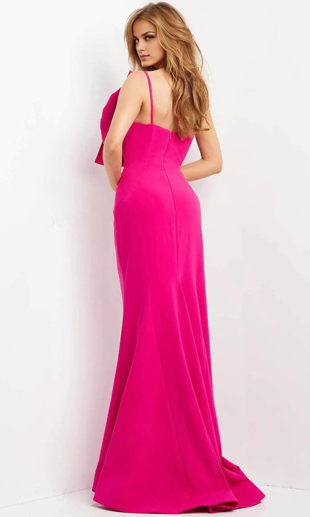 Asymmetrical Sleeveless Bow Mermaid Beautiful Floor length Long Prom Dress For Sale For Ladies