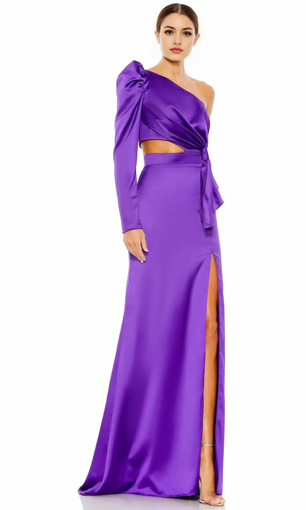 Asymmetrical SleevelessMermaid Classic Off the shoulder Floor Length Prom Dress Hot Sale For Ladies