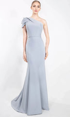 Asymmetrical Sleeveless Mermaid Simple Off the shoulder Floor Length Prom Dress For Sale For Adults