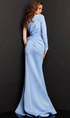 Asymmetrical Sleeveless Mermaid Trendy One-shoulder Floor length Long Prom Dress Hot Sale For Ladies