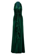 Bargain A-Line V Neck Sleeveless Floor-Length Prom Dress