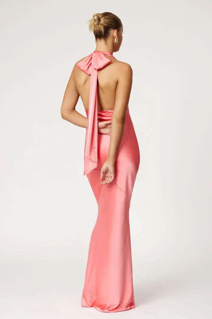 Bargain Fitted Off the Shoulder Sleeveless Floor-Length Prom Dress