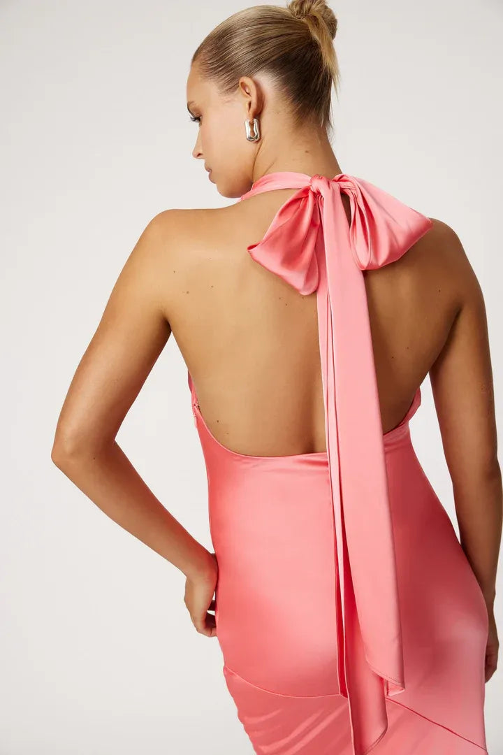 Bargain Fitted Off the Shoulder Sleeveless Floor-Length Prom Dress