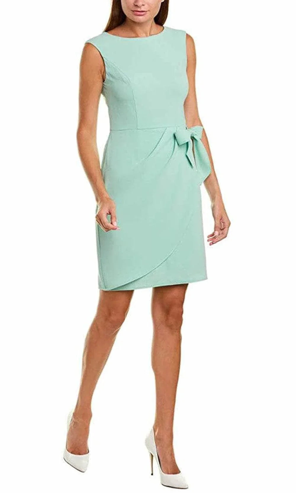 Bateau Sleeveless Sheath Beautiful Short Prom Dress Hot Sale For Ladies