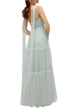 A-Line Strapless Sleeveless Zipper Up Floor-Length Prom Dress