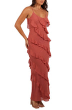 Sheath Spaghetti Straps Sleeveless Ankle-Length Prom Dress