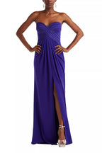 Bold Mermaid Sweetheart Neck Sleeveless Ruched Bodice Train Floor Length For Adults Prom Dress