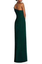 Captivating Sheath One Shoulder Sleeveless Zipper Back Floor Length Evening Dress
