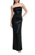 Captivating Sheath Strapless Sleeveless Open Back Floor Length Evening Dress