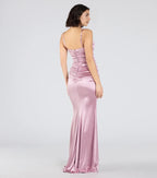 Charming Mermaid Sweetheart Neck Spaghetti Strap Zipper Back Floor Length Prom Dress