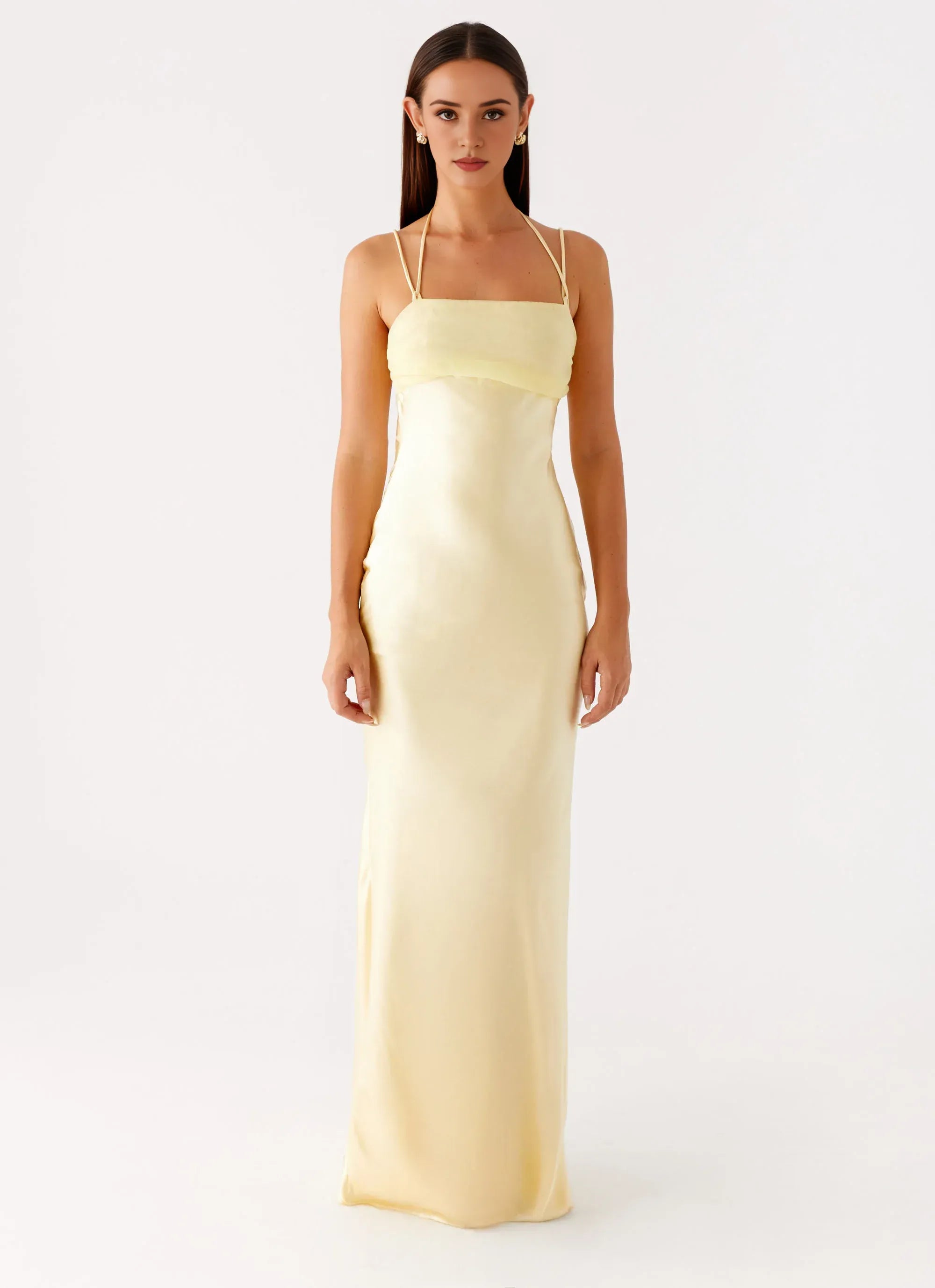 Charming Sheath Square Neck Sleeveless Tie Back Floor Length Plus Size Evening Dress