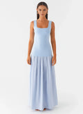 Charming Sheath Square Neck Sleeveless V Back Floor Length Plus Size Evening Dress