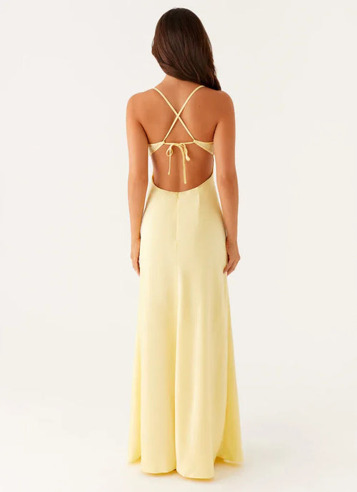 Robe de soirée longue, grande taille, charmante fourreau, bustier cœur, dos nu croisé sans manches
