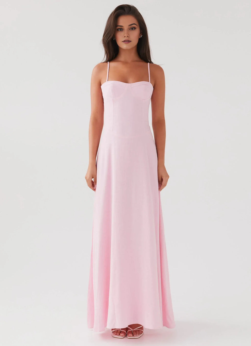 Charming Sheath Sweetheart Neck Sleeveless Zip Back Floor Length Plus Size Evening Dress