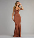 Charming Trumpet Sweetheart Neck Sleeveless Zipper Back Floor Length Prom Dress
