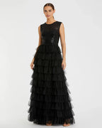Charming A-Line High Neck Sleeveless Zipper Up Floor-Length Prom Dress