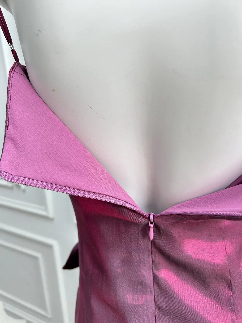 Prom Dress Chic A Line With Spaghetti Straps Ruched Bodice And Asymmetrical Ruffle Hem For Prom Goers