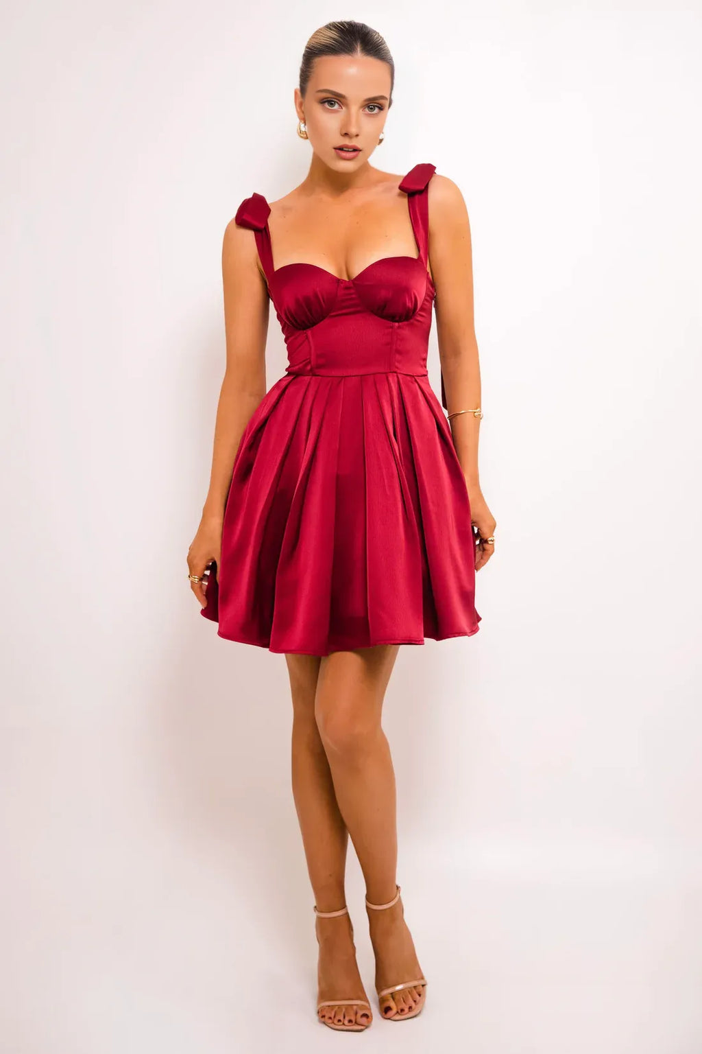 Charming A-Line Square Neck Sleeveless Up Short-Mini Prom Dress