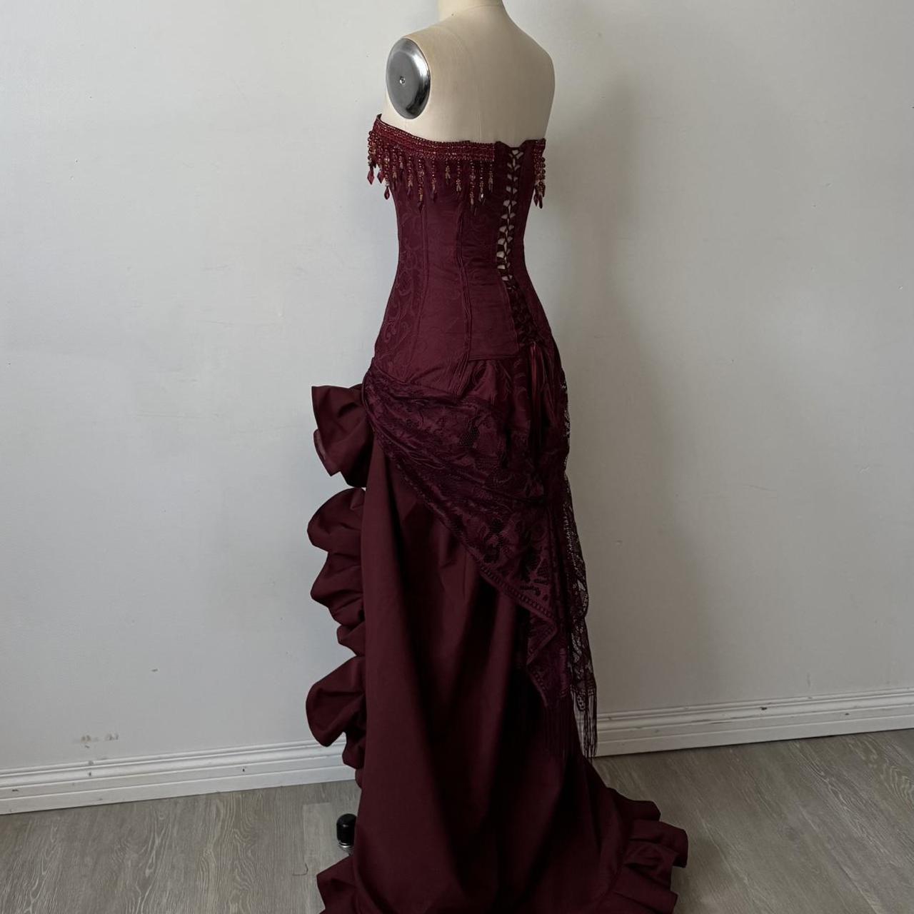Charming A-Line Strapless Sleeveless Up Sweep/Brush Train Party Dress