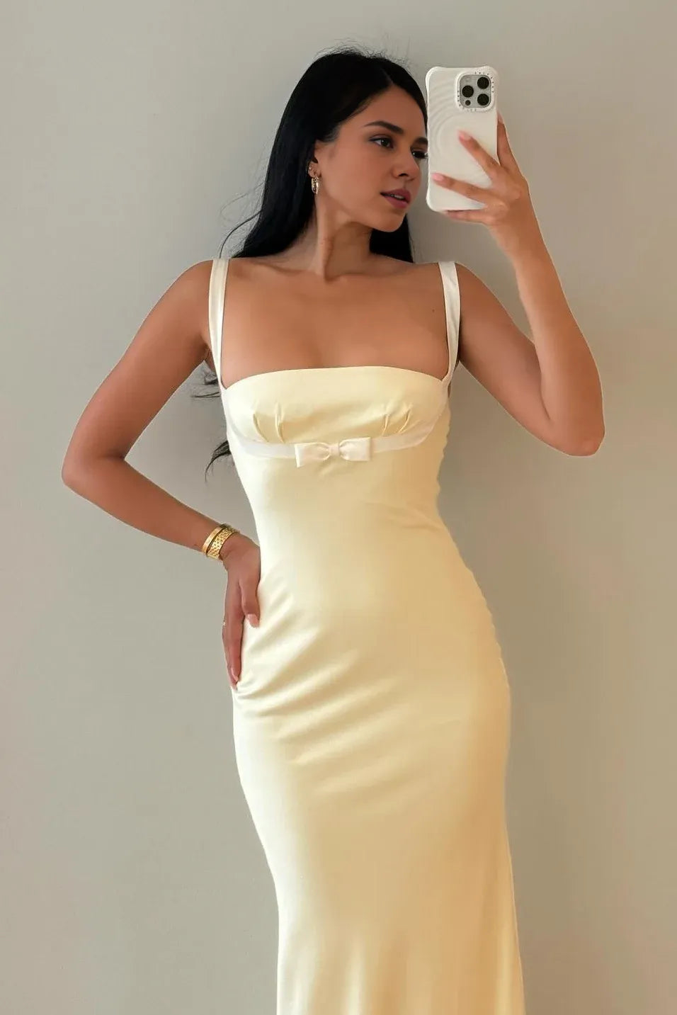 Charming Mermaid Strapless Neck Sleeveless Up Floor-Length Prom Dress
