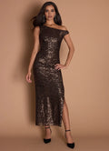Charming Sheath Boat Neck Sleeveless Backless Ankle-Length Evening Dress